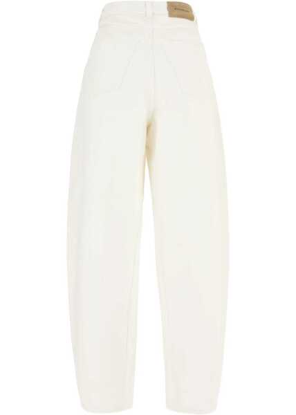 Pantaloni casual Givenchy Barrel Jeans OFF WHITE Femei (BM 18793204) 2
