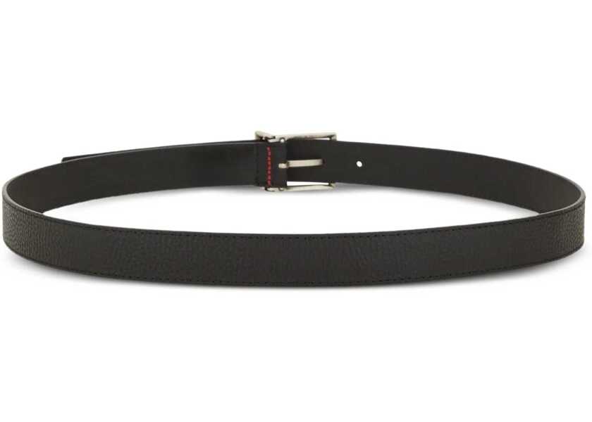Curele Hugo Boss Leather Belt BLACK Barbati (BM 18793243) 2
