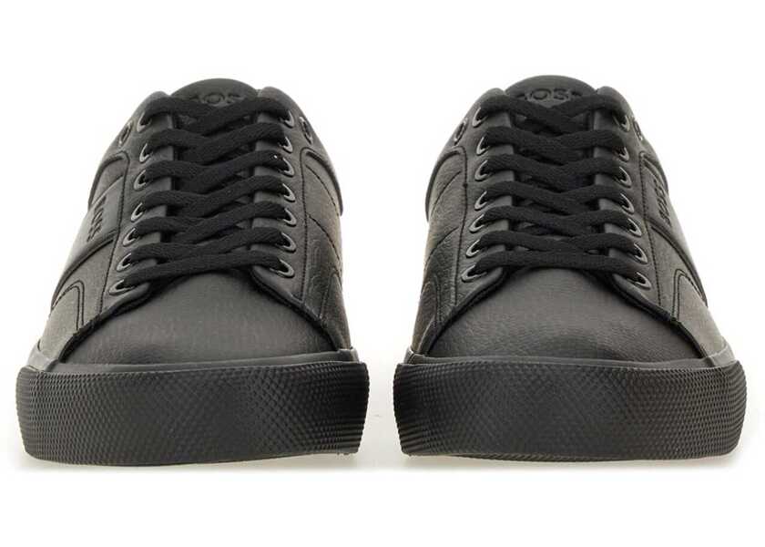 Sneakers Hugo Boss Leather Sneaker BLACK Barbati (BM 18793249) 4