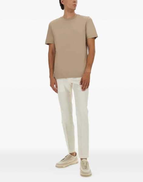 Tricouri Hugo Boss L-Tesar 14 T-Shirt BEIGE Barbati (BM 18793306) 2