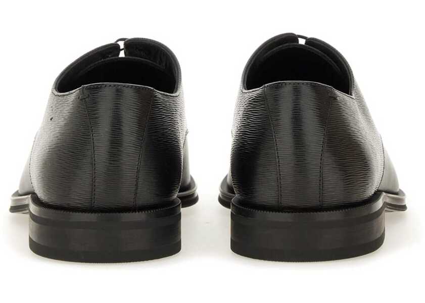 Mocasini Hugo Boss Leather Derby Loafer BLACK Barbati (BM 18793315) 3