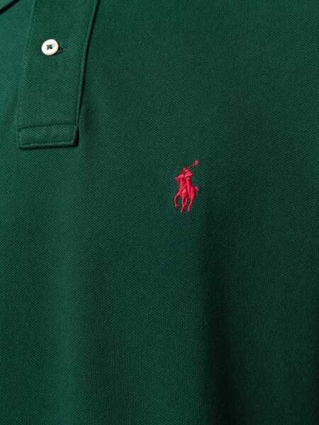 Tricouri Polo Ralph Lauren Cotton Polo GREEN Barbati (BM 18793318) 2