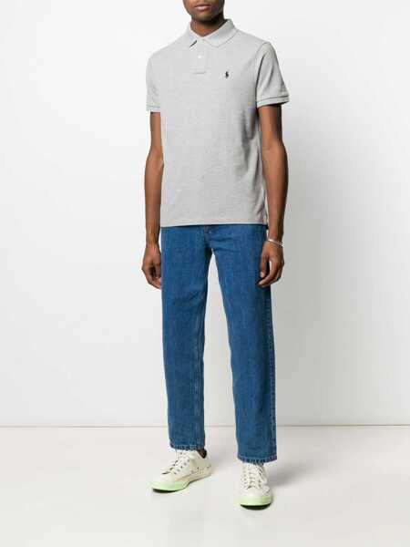 Tricouri Polo Ralph Lauren Cotton Polo GREY Barbati (BM 18793345) 2