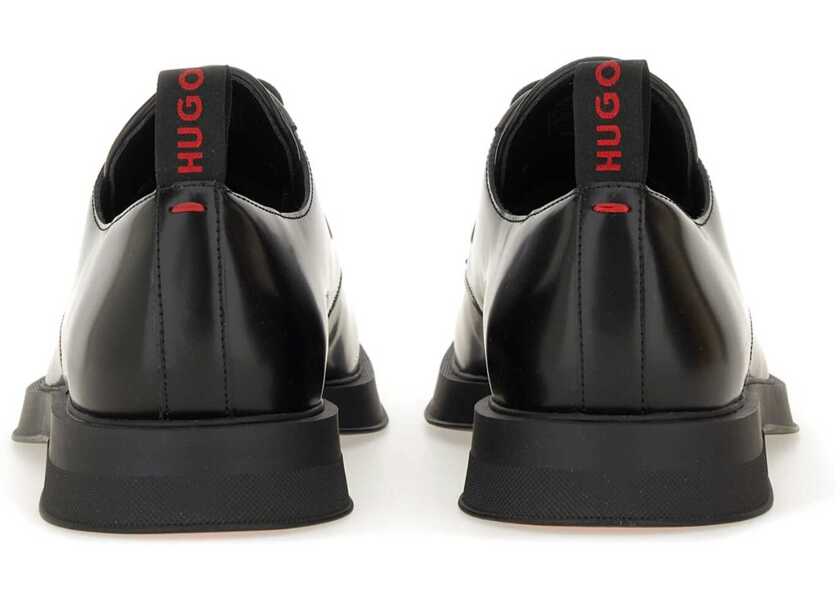 Mocasini Hugo Boss Leather Derby Loafer BLACK Barbati (BM 18793360) 3