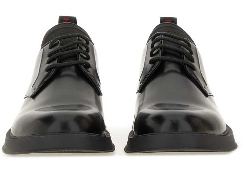 Mocasini Hugo Boss Leather Derby Loafer BLACK Barbati (BM 18793360) 4