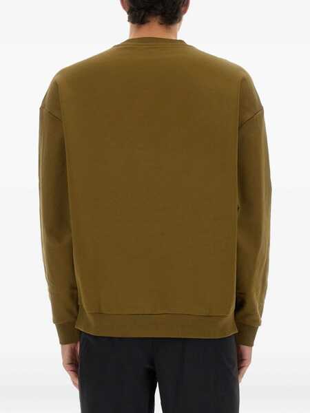 Bluze de trening Hugo Boss Oversized Jersey With Logo MILITARY GREEN Barbati (BM 18793363) 3