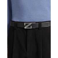 Accesorii ZEGNA pentru Barbati - Curele ZEGNA Reversible Belt With Monogram Z Buckle BLACK Barbati (BM 18793366) - B-mall.ro