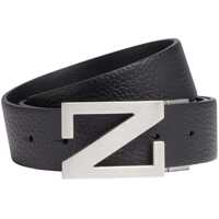 Curele Reversible Belt With Monogram "Z" Buckle Barbati