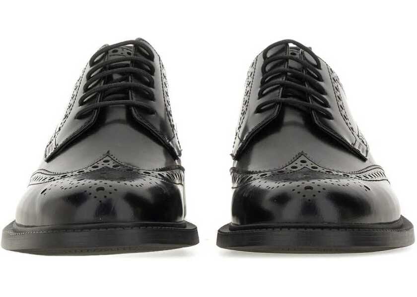 Mocasini Hugo Boss Leather Derby Loafer BLACK Barbati (BM 18793369) 3