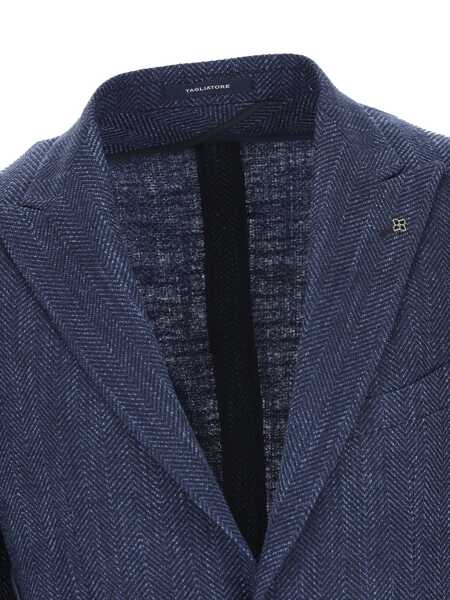 Geci Tagliatore Tagliatore Jackets BLUE Barbati (BM 18794457) 4
