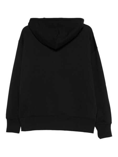 Tricouri MSGM Msgm Cotton Logo Hoodie Black Barbati (BM 18794529) 2
