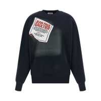 Pulovere Jean Paul Gaultier 'The Blue Gaultier Label' Sweatshirt Femei