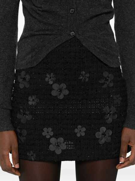 Fuste TWINSET Twinset Miniskirt With Applications Black Femei (BM 18794889) 5
