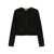 TWINSET Twinset Black Cardigan With Small Applications Black