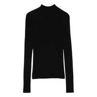 Pulovere Twinset Black Turtleneck Sweater Femei