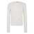 TWINSET Twinset White Open Knit Round Neck WHITE