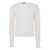TWINSET Twinset Semi-Perforated Sweater WHITE