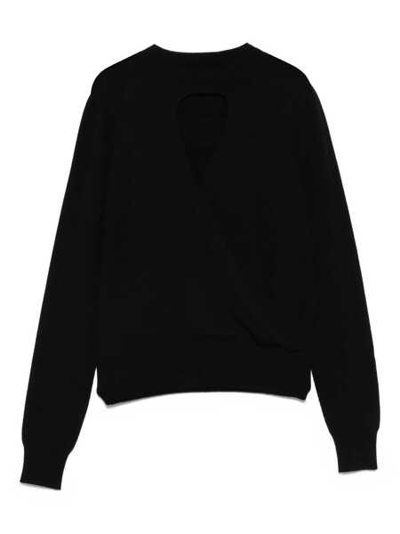 Pulovere TWINSET Twinset Keyhole-Neck Sweater Black Femei (BM 18794931) 1