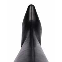 Pantofi cu toc BY FAR Dama - Pantofi cu toc BY FAR By Far Stevie 42 White Leather Boots Black Femei (BM 18795222) - B-mall.ro