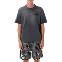 Tricouri Amiri Bleach Bandana Patch T-Shirt Barbati