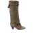 Isabel Marant Isabel Marant Dalby Draped Suede Boots Brown