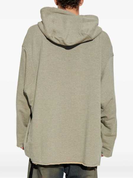 Bluze de trening Rick Owens Rick Owens Drkshdw Grey Melange Peter Hoodie Sweatshirt Grey Barbati (BM 18795393) 4