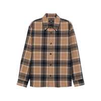 Geci A.P.C. A.P.C. Bobby Tartan Wool Overshirt