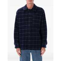 Geci A.P.C. Stanley Checked Wool Overshirt Barbati