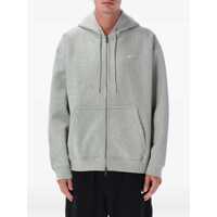 Bluze de trening Nike Solo Swoosh Zip Fleece Hoodie Barbati