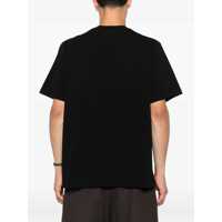 Tricouri Casablanca pentru Barbati - Tricouri Casablanca Casablanca Black Manga Tennis Ball T-Shirt BLACK JERSEY Barbati (BM 18795477) - B-mall.ro