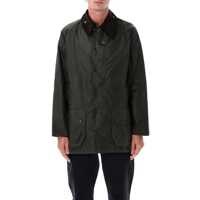 Geci Barbour Beaufort Waxed Cotton Jacket Tartan Lined Barbati