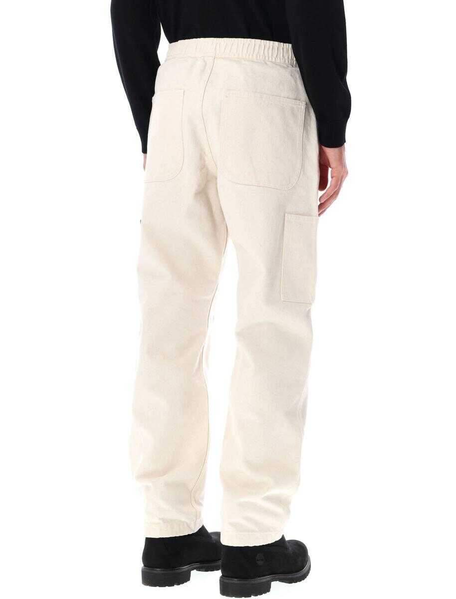 Pantaloni Stone Island Stone Island Relaxed Gabardine Chino Trousers Beige Barbati (BM 18795534) 2