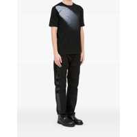 Tricouri MM6 Maison Margiela pentru Barbati - Tricouri MM6 Maison Margiela MM6 Maison Margiela Spotlight Print Cotton T-Shirt Black Barbati (BM 18795576) - B-mall.ro