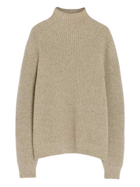 Pulovere LEMAIRE Lemaire Yak Alpaca High Neck Sweater Beige Barbati (BM 18795597) 1
