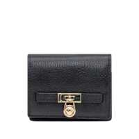 Portofele Michael Kors Michael Kors Michael Kors Black Leather Wallet