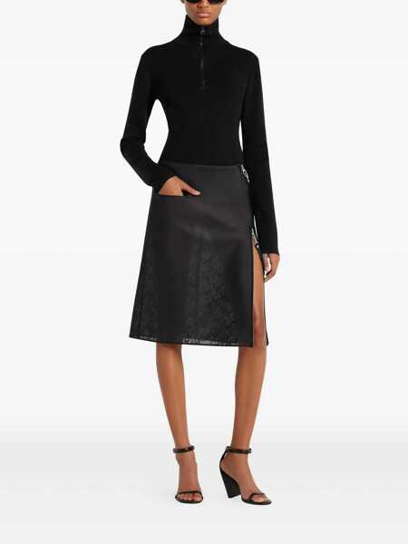 Pulovere COURRGES Courrges Black Courrges Turtleneck Sweater Black Femei (BM 18795993) 2