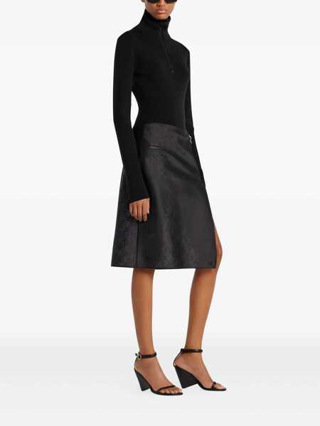 Pulovere COURRGES Courrges Black Courrges Turtleneck Sweater Black Femei (BM 18795993) 3