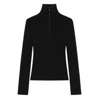 Pulovere Courrèges Black Courrèges Turtleneck Sweater Femei