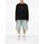 MSGM Msgm Cotton T-Shirt With Front Printed Logo Black