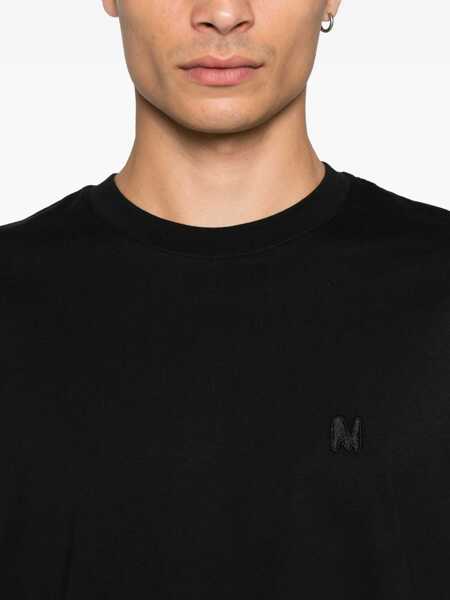 Tricouri MSGM Msgm Black Cotton T-Shirt Black Barbati (BM 18796029) 3