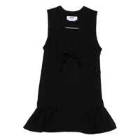 Rochii Msgm Leeveless Mini Dress In Double Crepe Femei