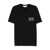 MSGM Msgm Cotton T-Shirt With Front Printed Logo Black