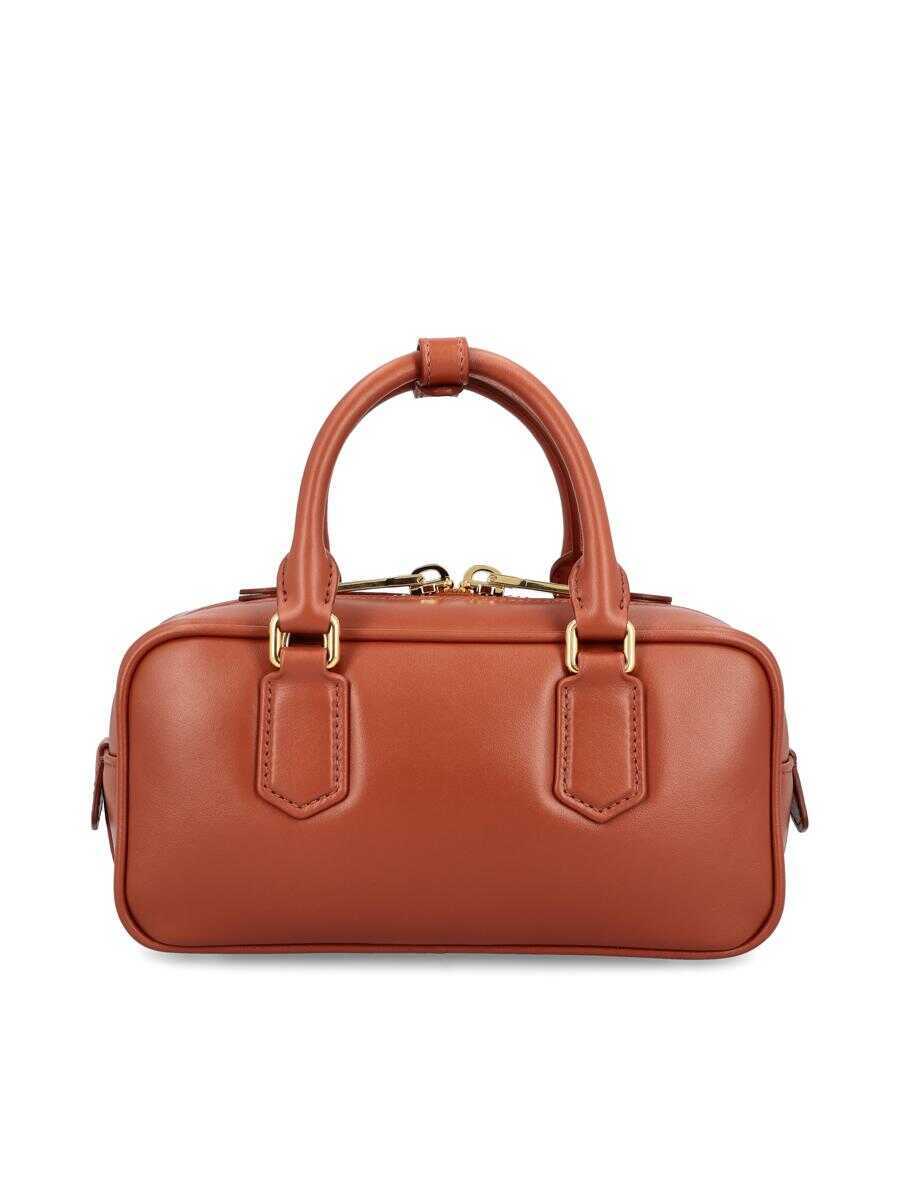 Genti de mana Miu Miu Miu Miu Bags RUST Femei (BM 18796272) 2