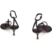 Pantofi cu toc Bottega Veneta Dama - Pantofi cu toc Bottega Veneta Bottega Veneta Lagoon Bubble Sandals BROWN Femei (BM 18796344) - B-mall.ro