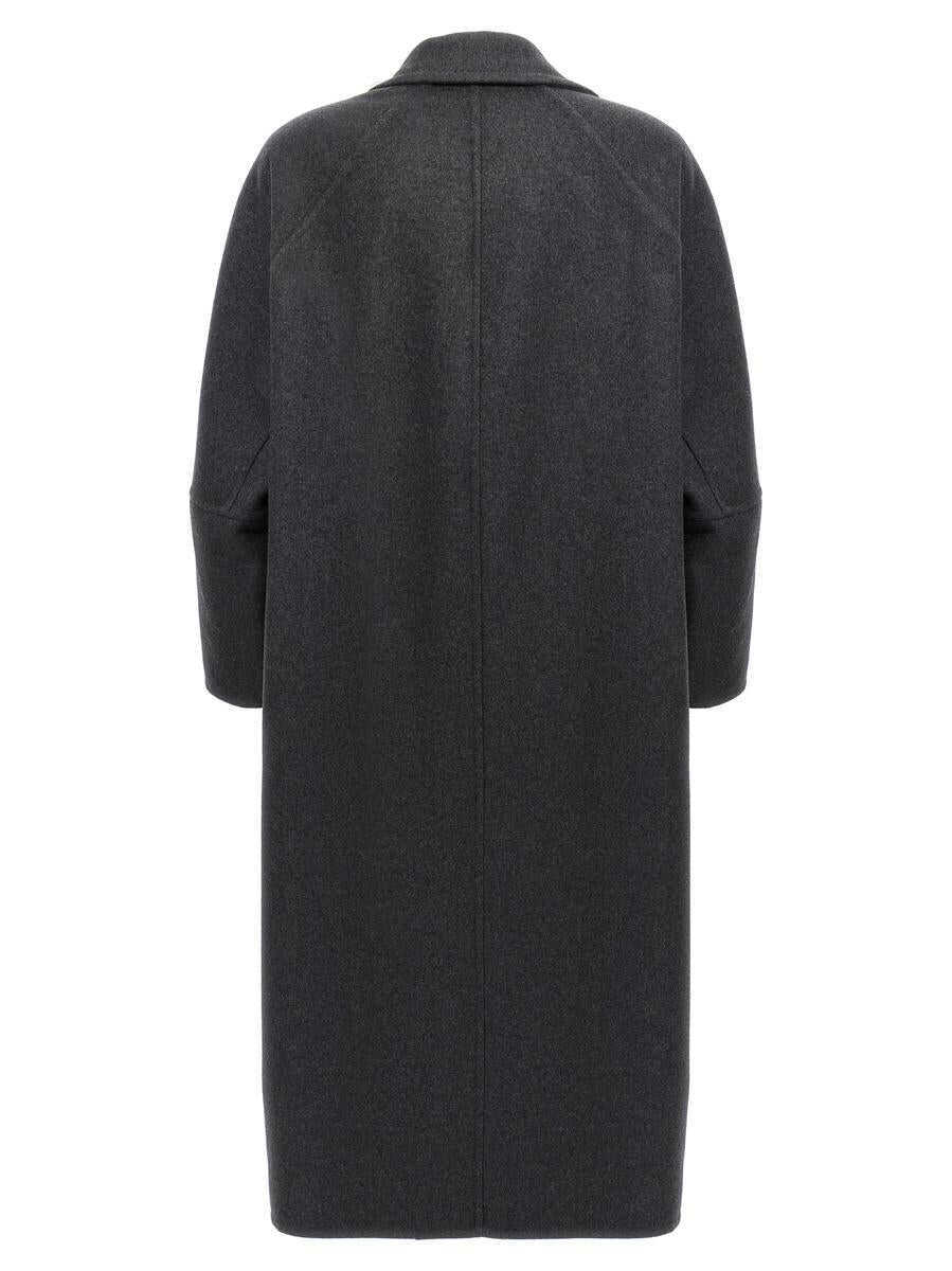 Geci Max Mara Max Mara Asburgo Coat GRAY Femei (BM 18796944) 2