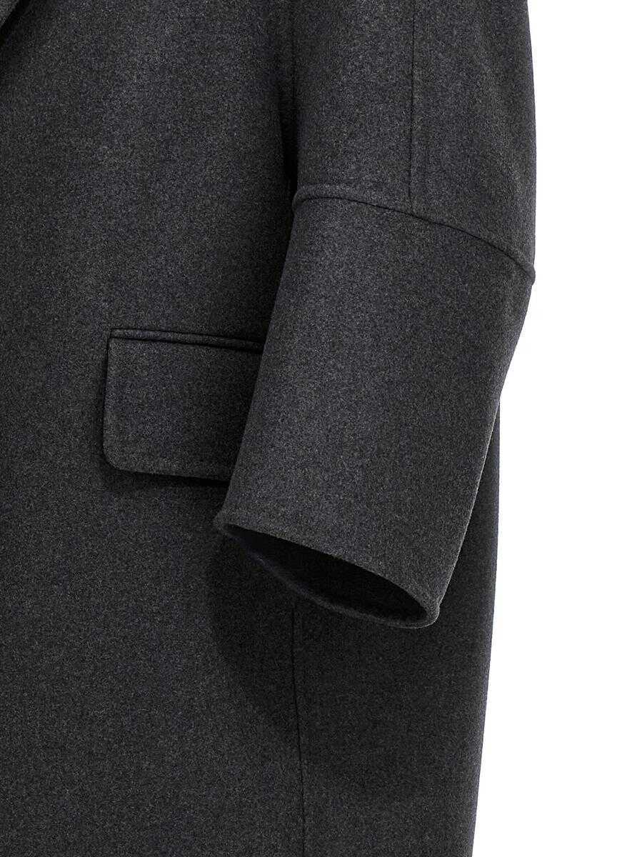 Geci Max Mara Max Mara Asburgo Coat GRAY Femei (BM 18796944) 4