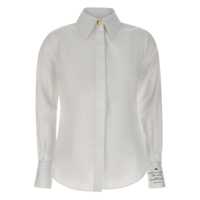 Camasi Elisabetta Franchi Elisabetta Franchi Classic Shirt With Logo-Embellished Cuffs