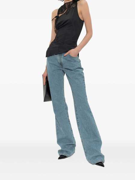 Topuri COPERNI Coperni Top With Knots And Lace Inserts Black Femei (BM 18797346) 2