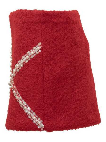 Fuste DESPHEMMES DesPhemmes Red Des Phemmes Miniskirt RED Femei (BM 18797439) 3