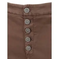 Pantaloni casual Dama - Pantaloni casual Dondup Dondup Pants BROWN Femei (BM 18797463) - B-mall.ro